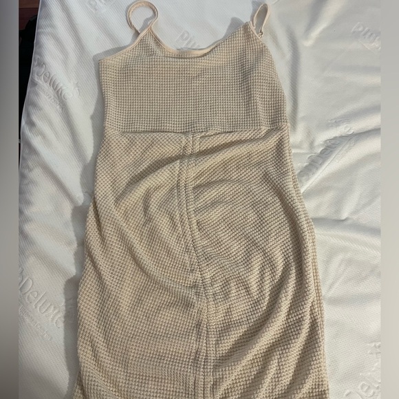 beige beach cover up - Picture 1 of 3